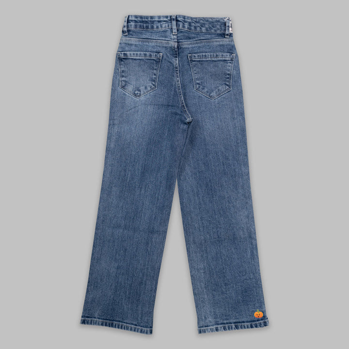 Modish Jeans for Kids and Girls Back View