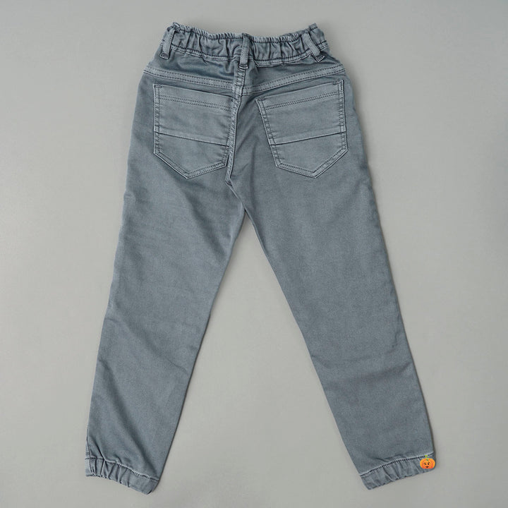 Drawstring Boys Jogger Pant Back View
