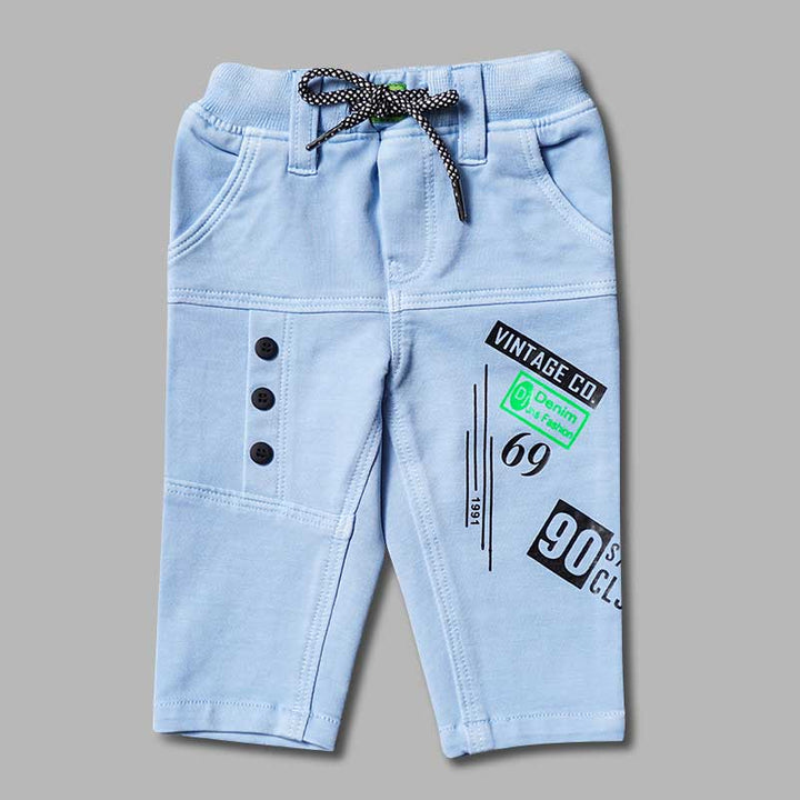 Drawstring Jeans for Kids Front 