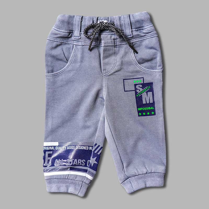 Kids Joggers with Elastic Waist Front View