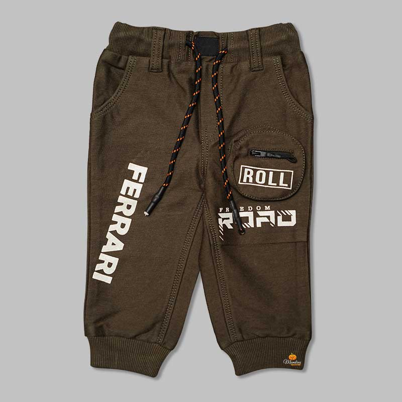 Joggers Pants for Boys Front View