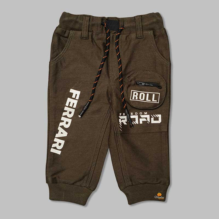 Joggers Pants for Boys Front View