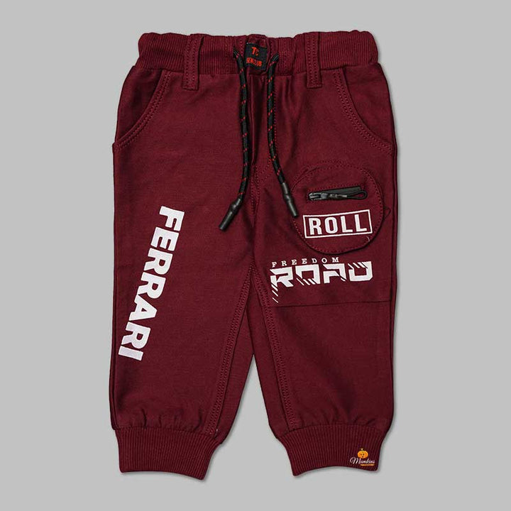 Joggers Pants for Boys Front View