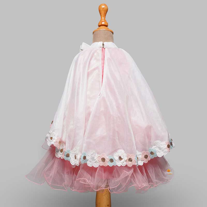 Peach Frock for Baby Girl