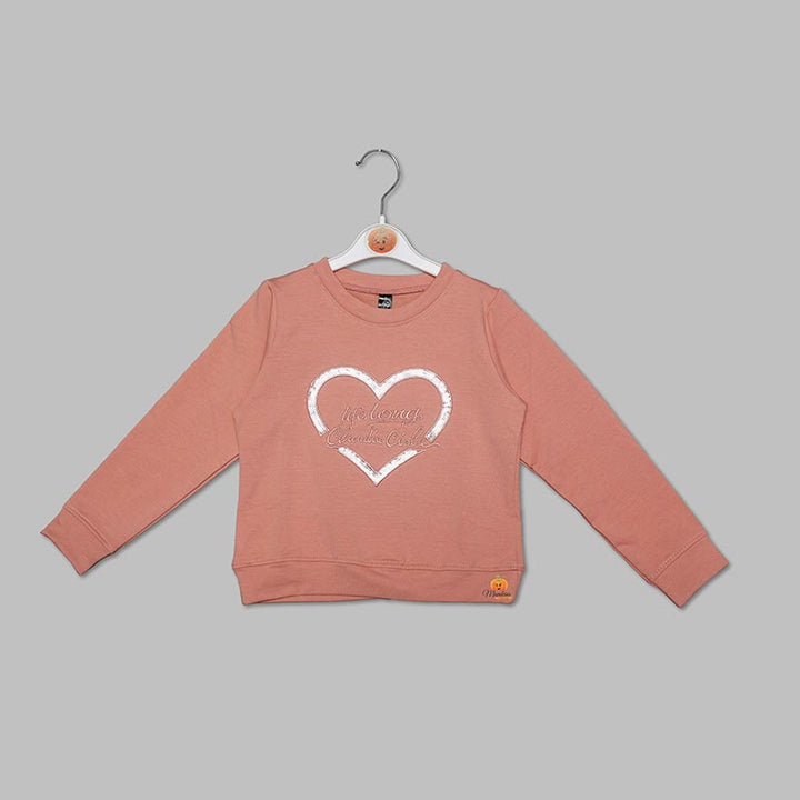 Full Sleeves Top for Girls Front View