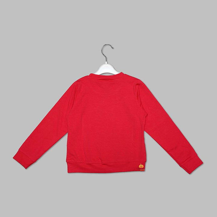 Full Sleeves Top for Girls Back View