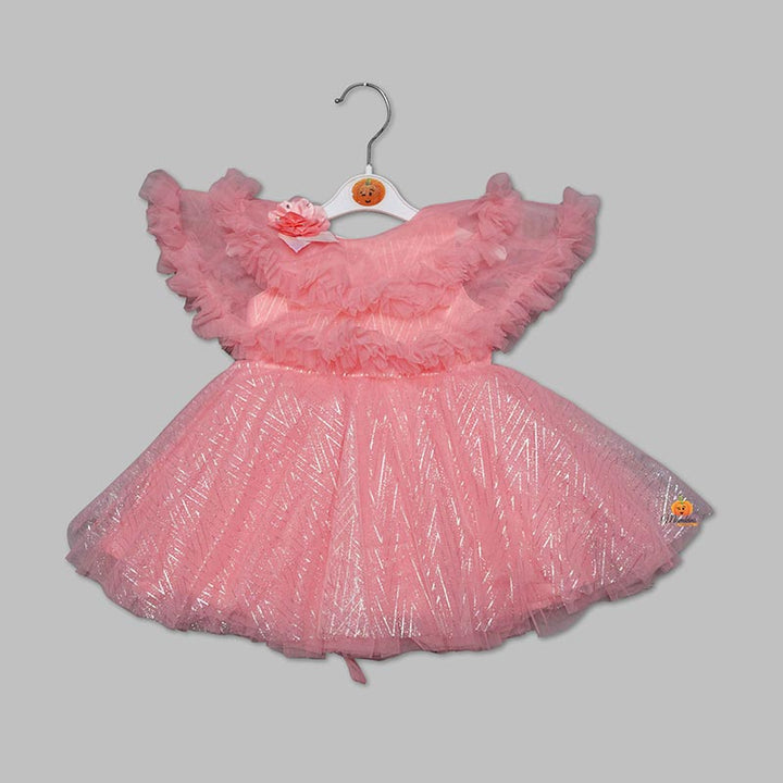 Party Wear Frock for Girls Front 