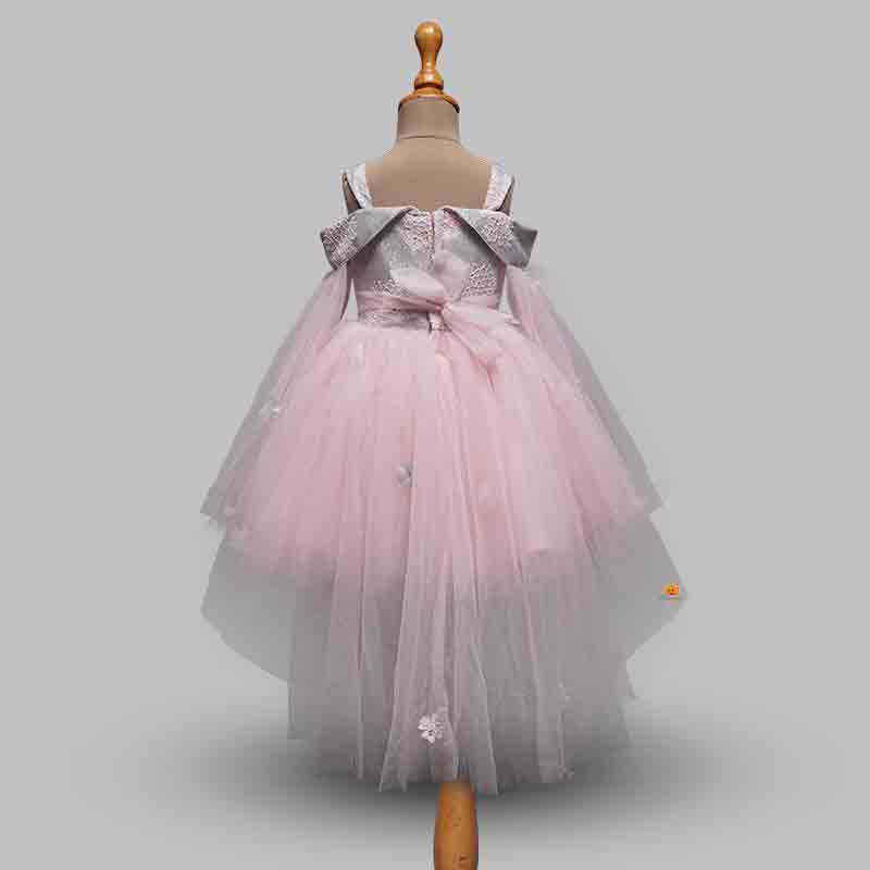 Pink Designer Frock for Kids