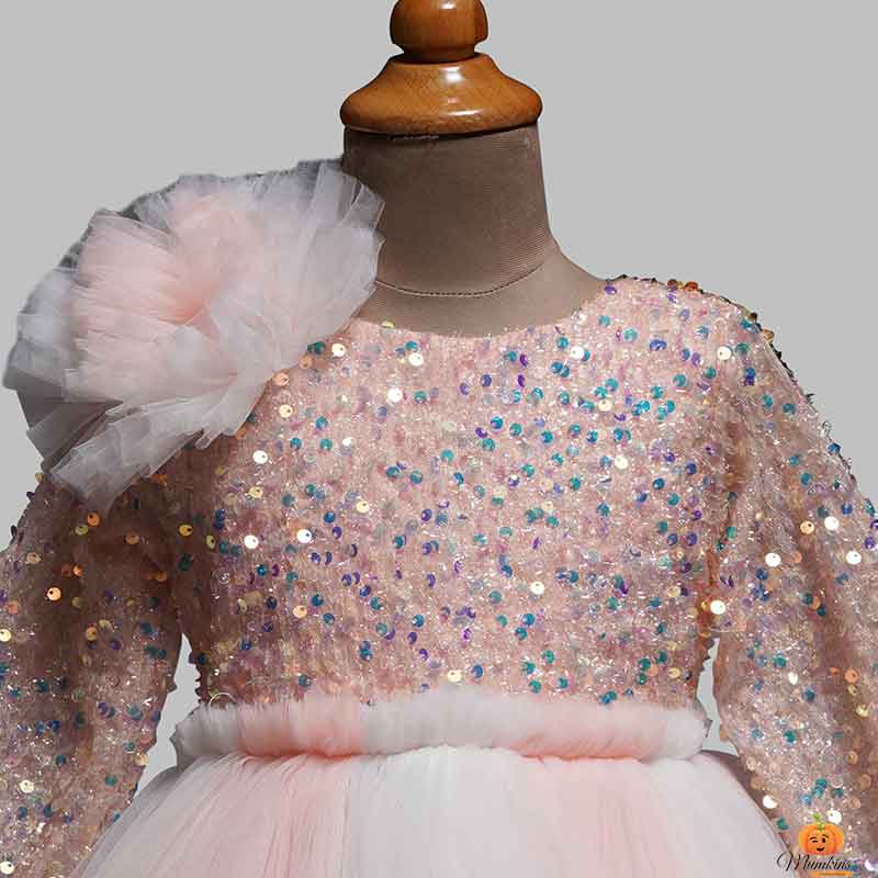 Gorgeous Party Wear Kids Frock Front 