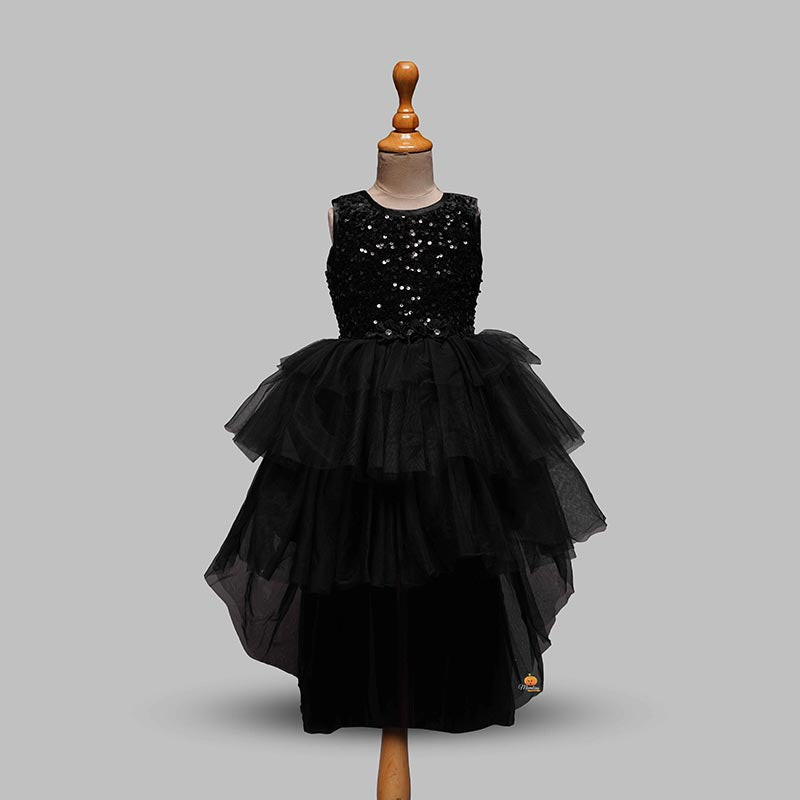  Black Designer Kids Frock 