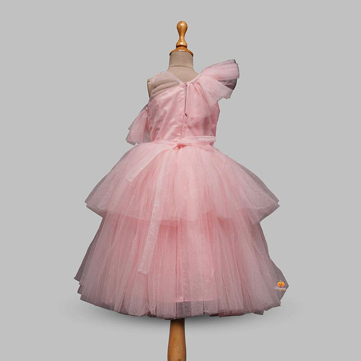 Pink Designer Gown for Girls