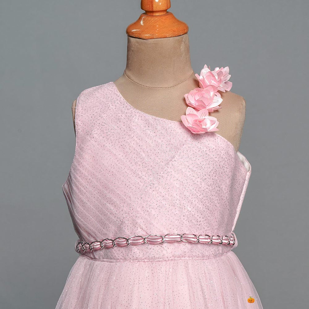Pink Long Gown for Kids