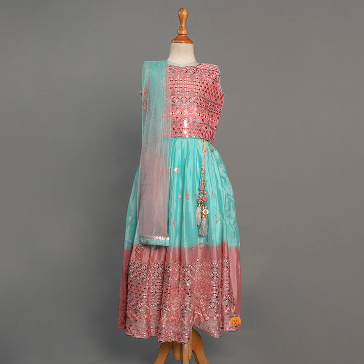 Pretty Pink Girls Lehenga Choli