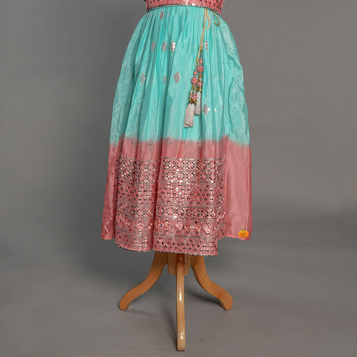 Pretty Pink Girls Lehenga Choli