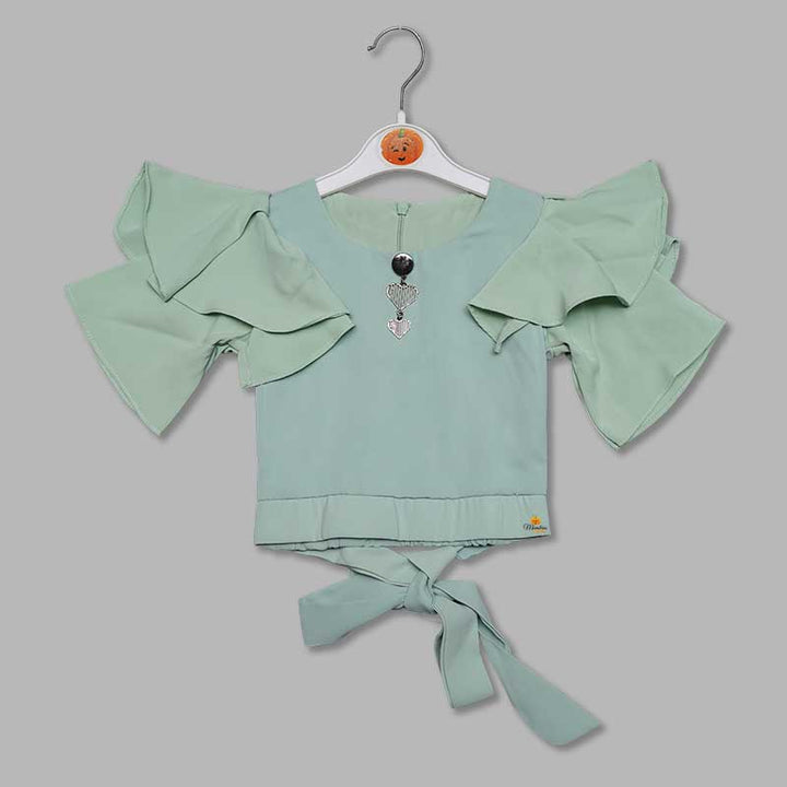Pista Plazo Suit For Girls