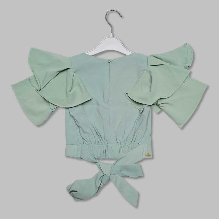 Pista Plazo Suit For Girls
