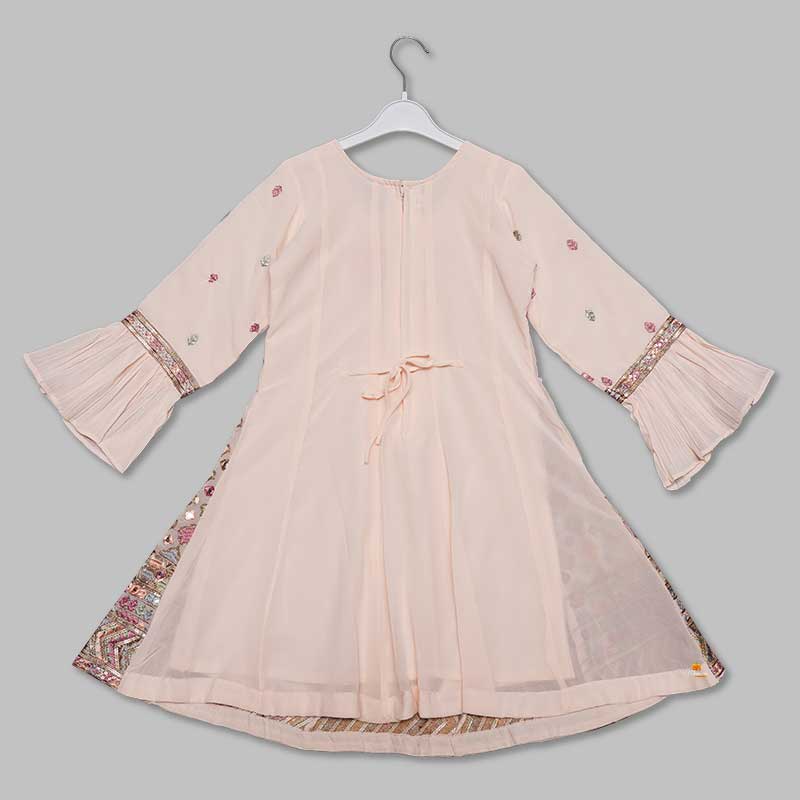 Peach Salwar Suit For Girls