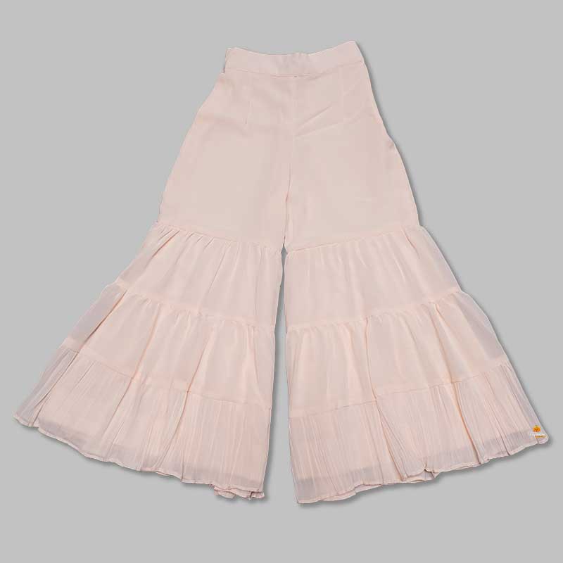 Peach Salwar Suit For Girls