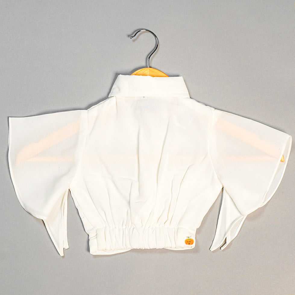 Star Design Top for Kids & Girls Back View
