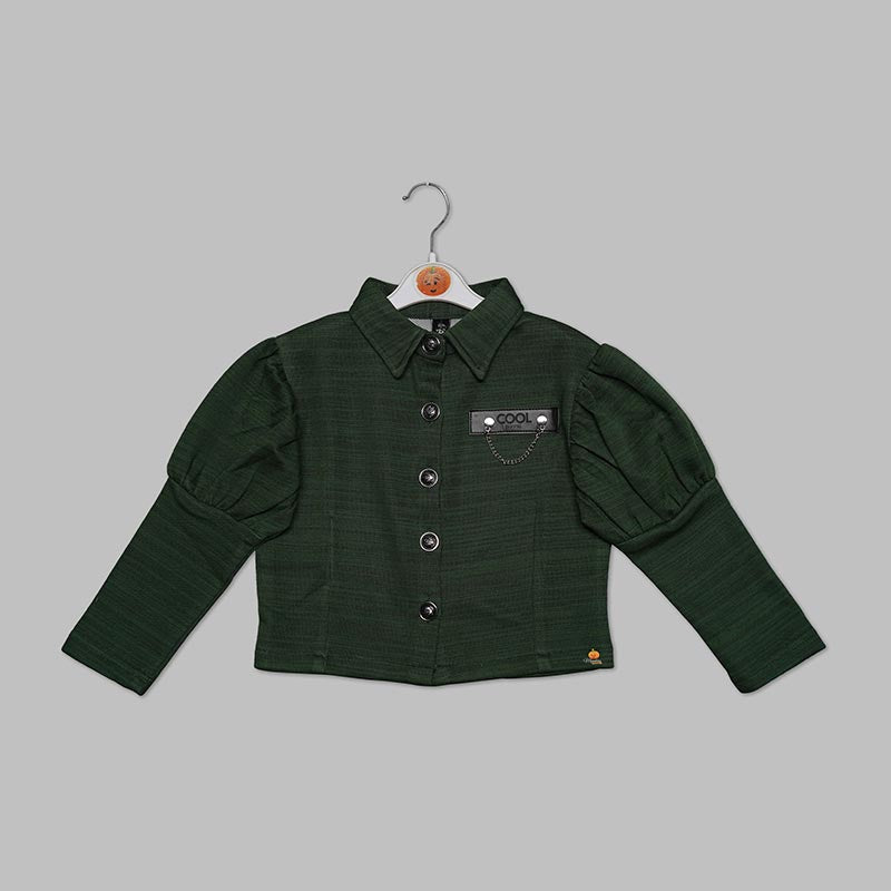 Full Sleeves Top for Girls Front View