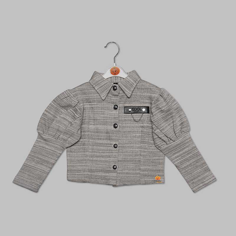 Full Sleeves Top for Girls Front View