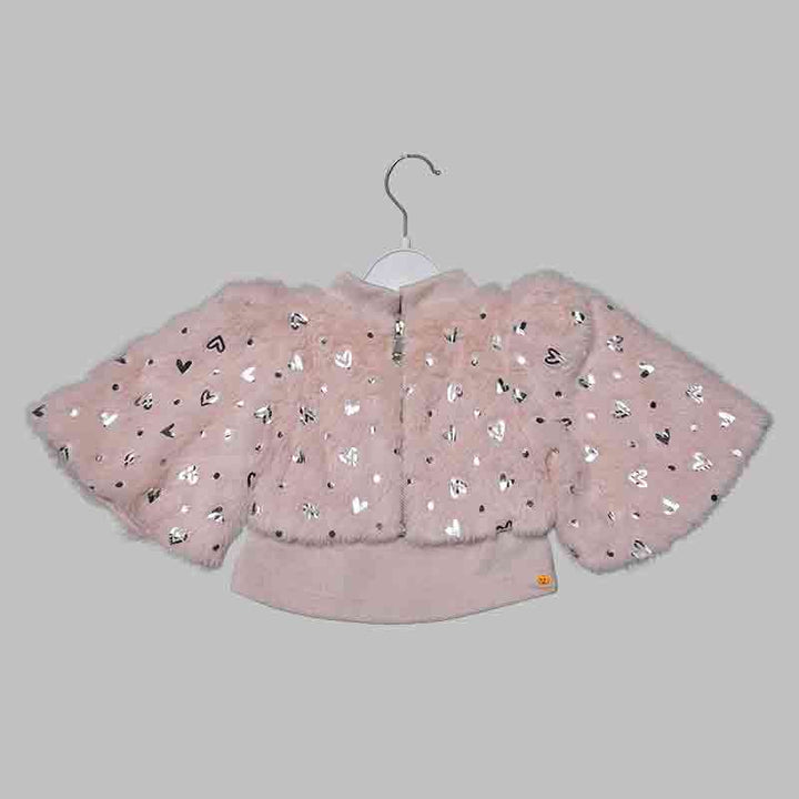 Peach Skirt & Top for Kid Girls