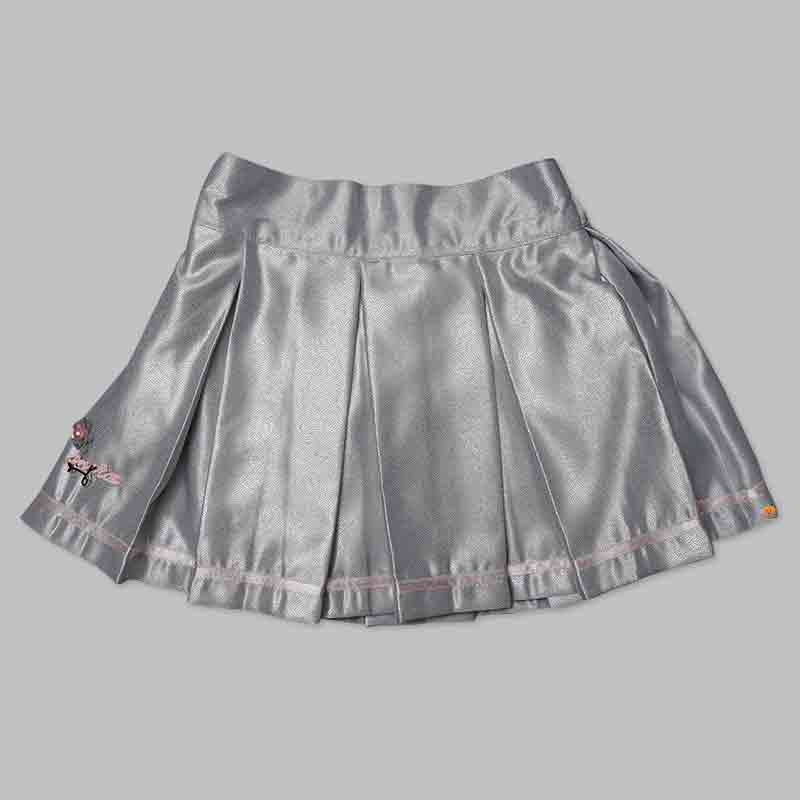 Peach Skirt & Top for Kid Girls