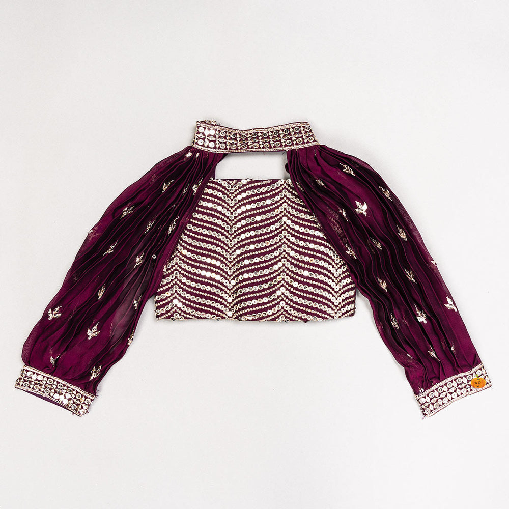 Designer Embroidered Lehenga Choli for Girls