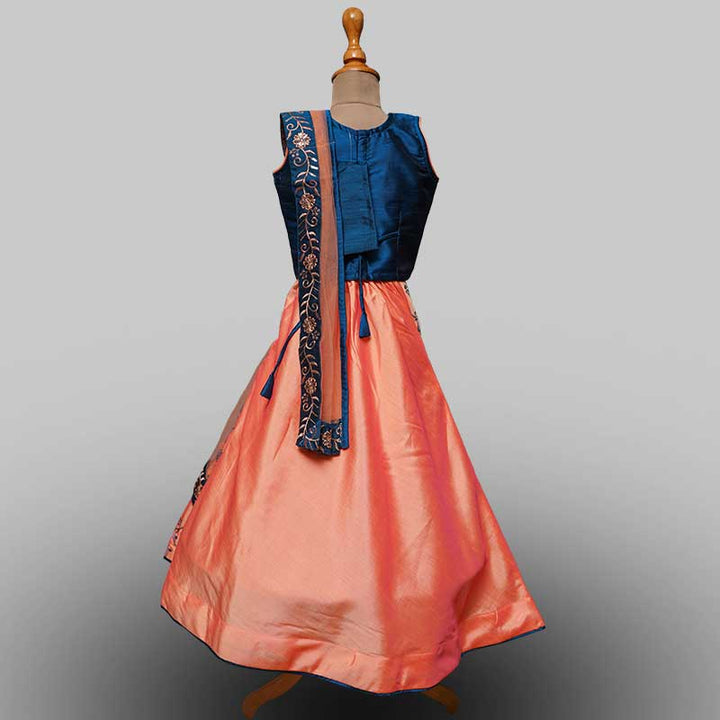 Blue Girls Lehenga Choli