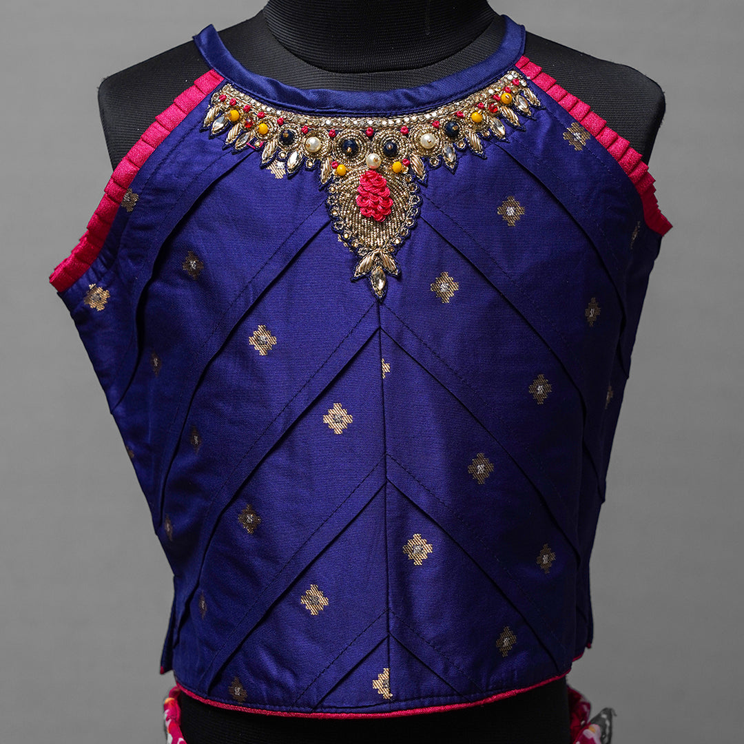 Blue Girls Lehenga Choli