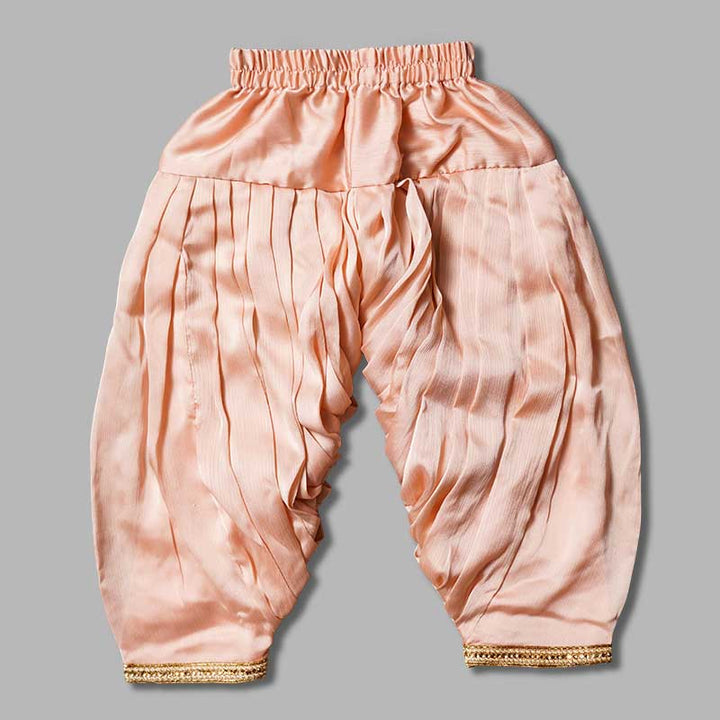 Peach Girls Punjabi Suit