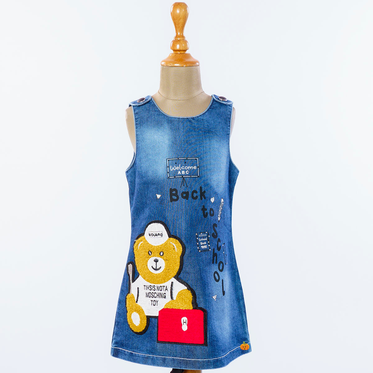 Buy Vivek Barbie Girls Partywear Blue Dress Stylish Dress Online at Best  Prices in India - JioMart.