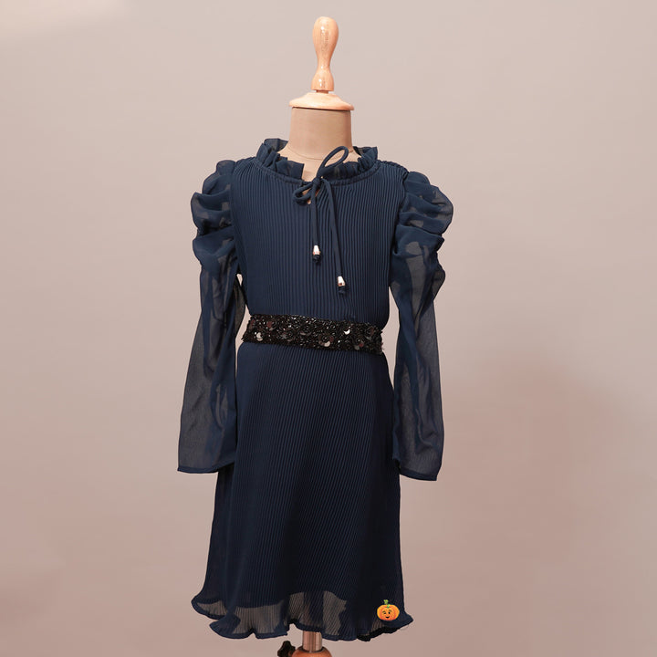 Short Midi Dress for Girls Variant Front View