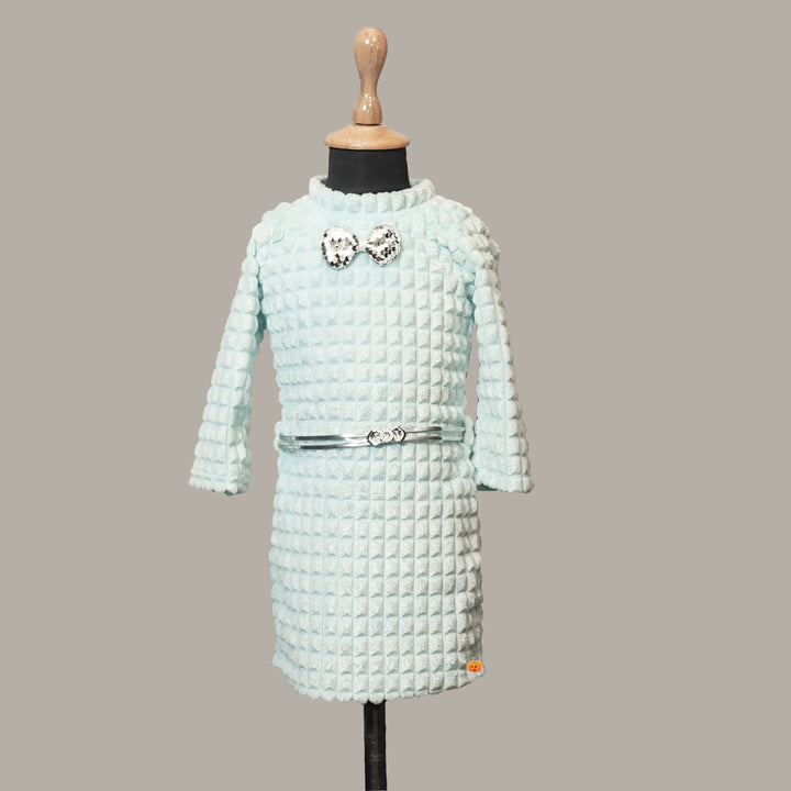 Solid Color Winter Girls Midi