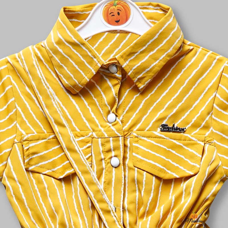 Solid Lining Girls Midi With Cross Bag Close Up View