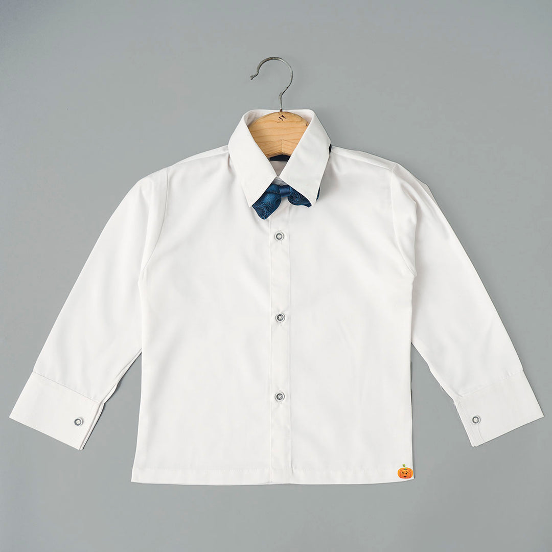 Rama Boys Tuxedo Suit with Bow Inner View