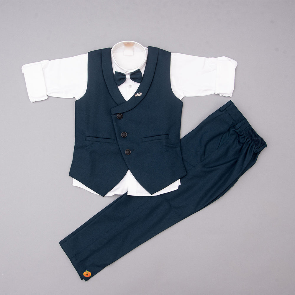 Rama Party Wear Dress for Boys Front View