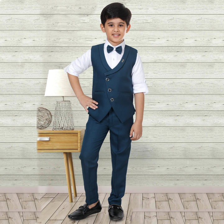 Rama Party Wear Dress for Boys Model Front View