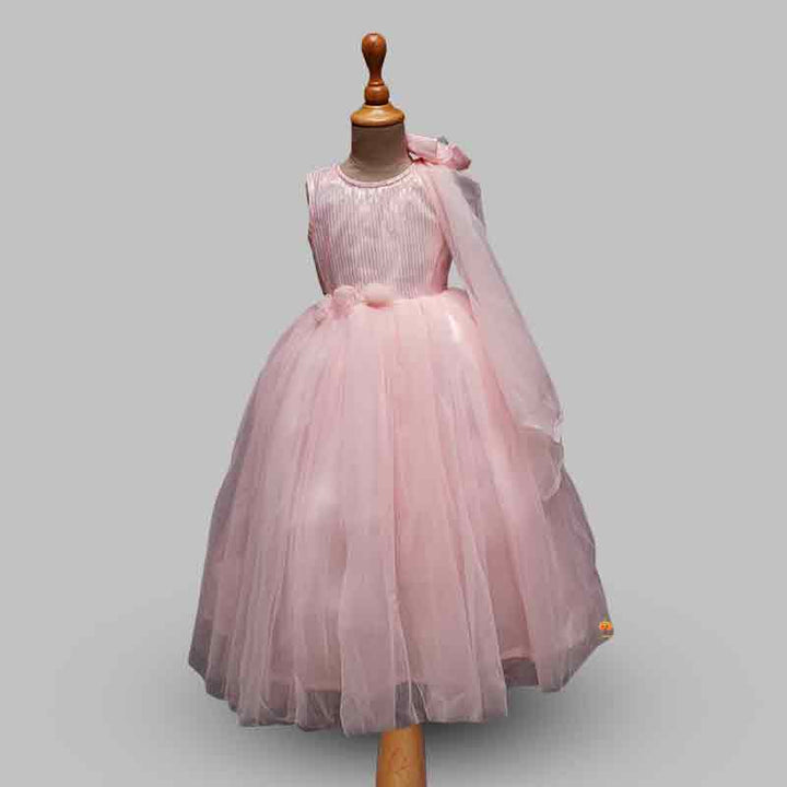 Layered Sequin Gown for Girls