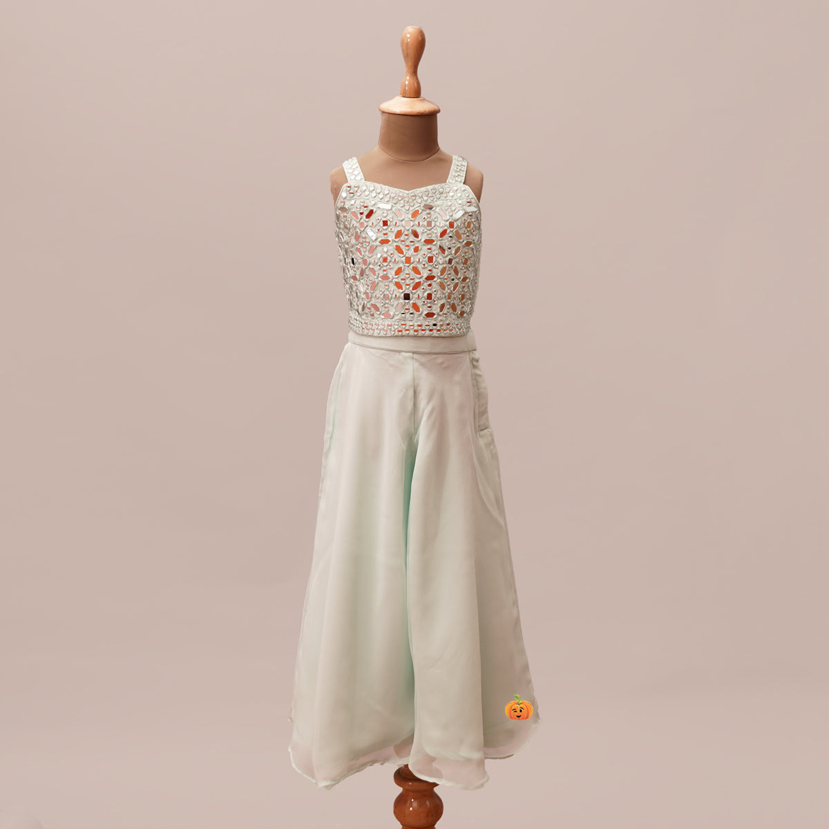 Printed Work Women Designer Crop Top Palazzo With Shrug Set Indian Cotton  Dress | eBay
