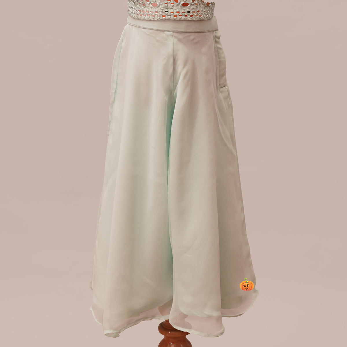 Buy Girls Plazo Dress with Shrug Mirror Work Mumkins