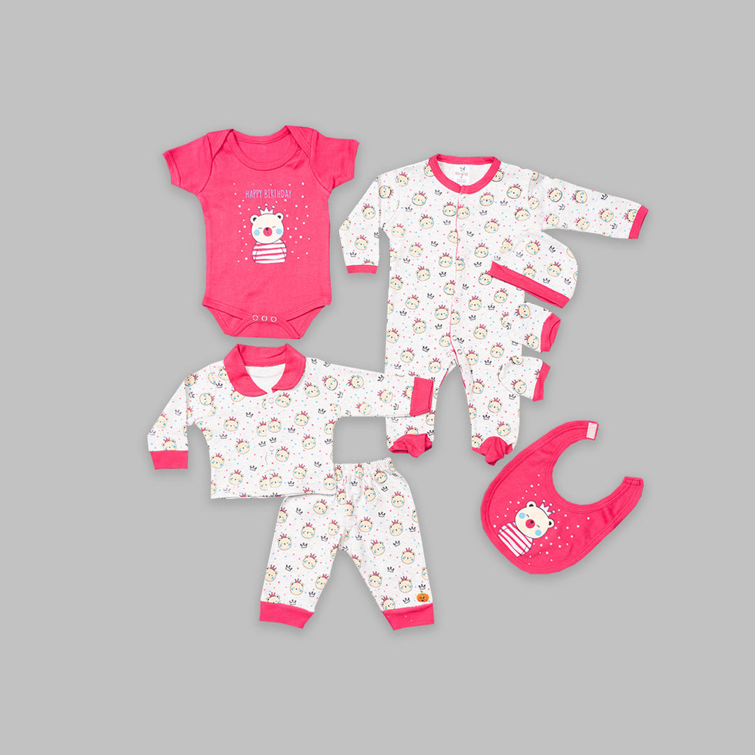 Pink Rompers for Babies Front View