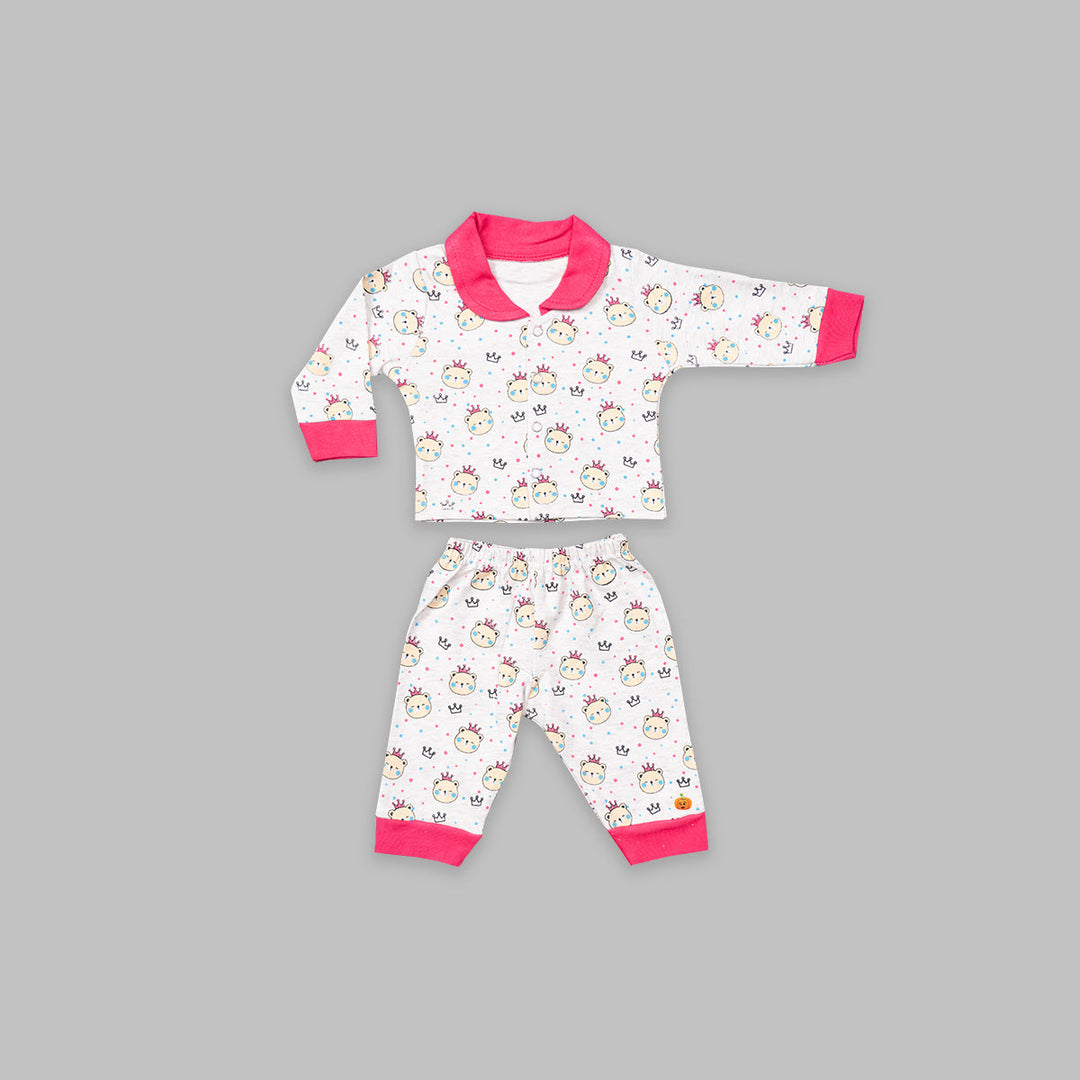 Pink Rompers for Babies Front View
