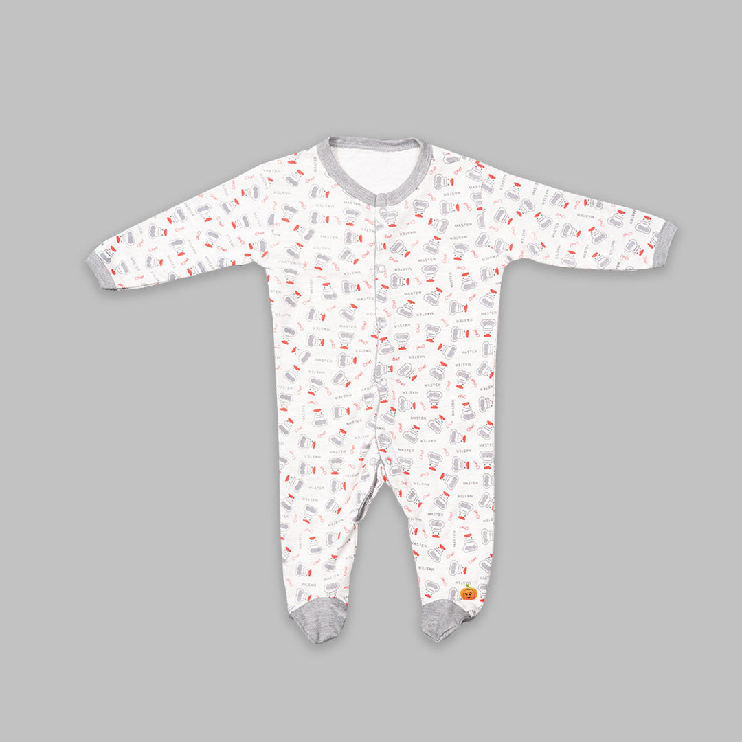 Chef Master Design Rompers for Babies