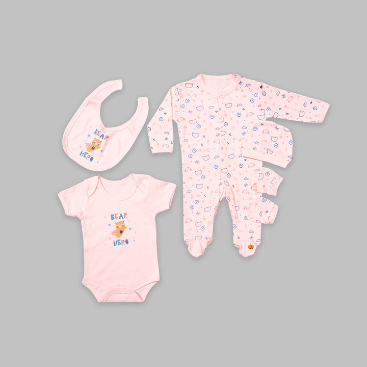 Romper For Kids & Girls With Bear Design