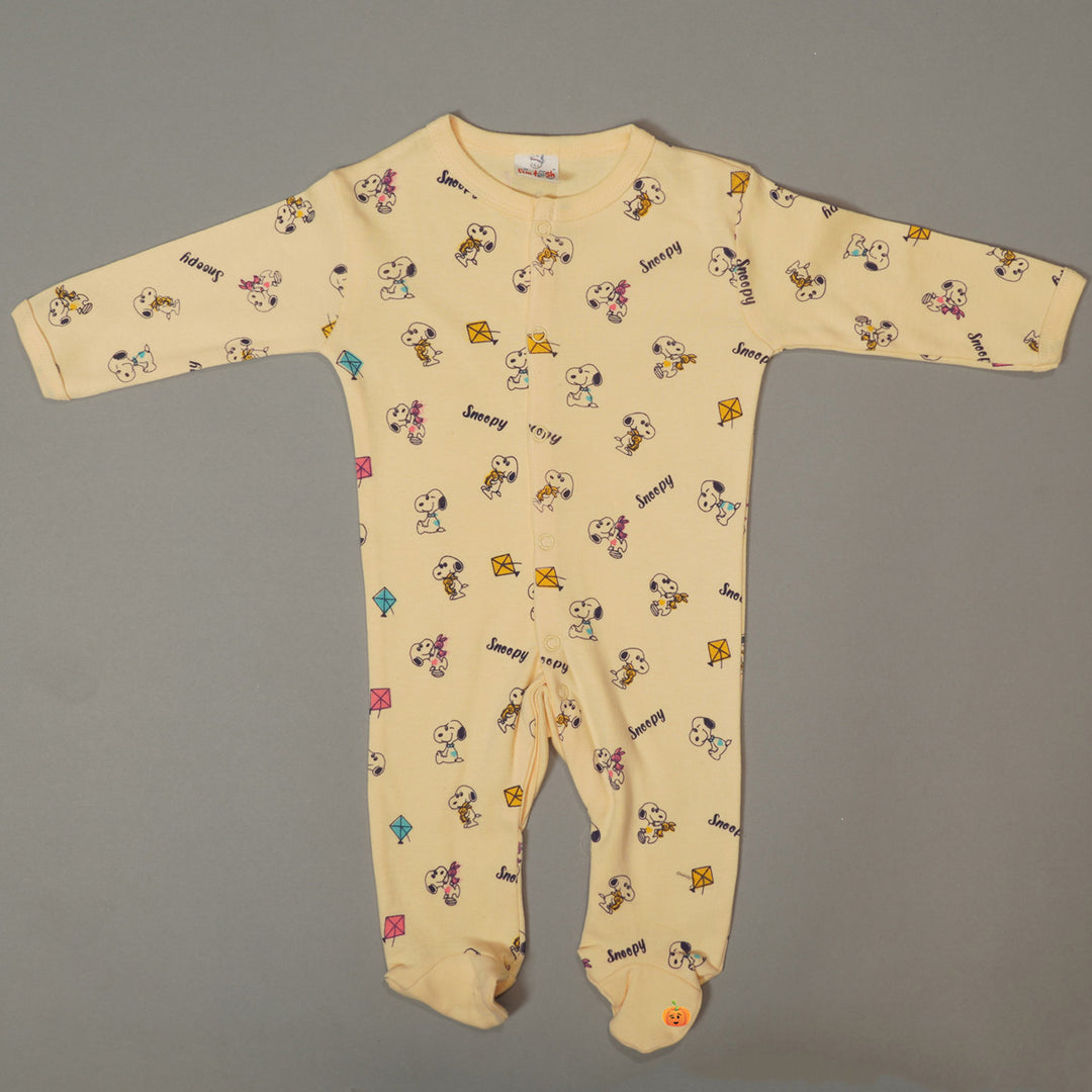 Printed Baby Boy Rompers Back View