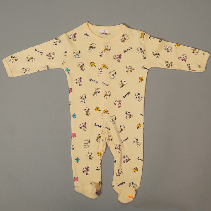 Printed Baby Boy Rompers Back View