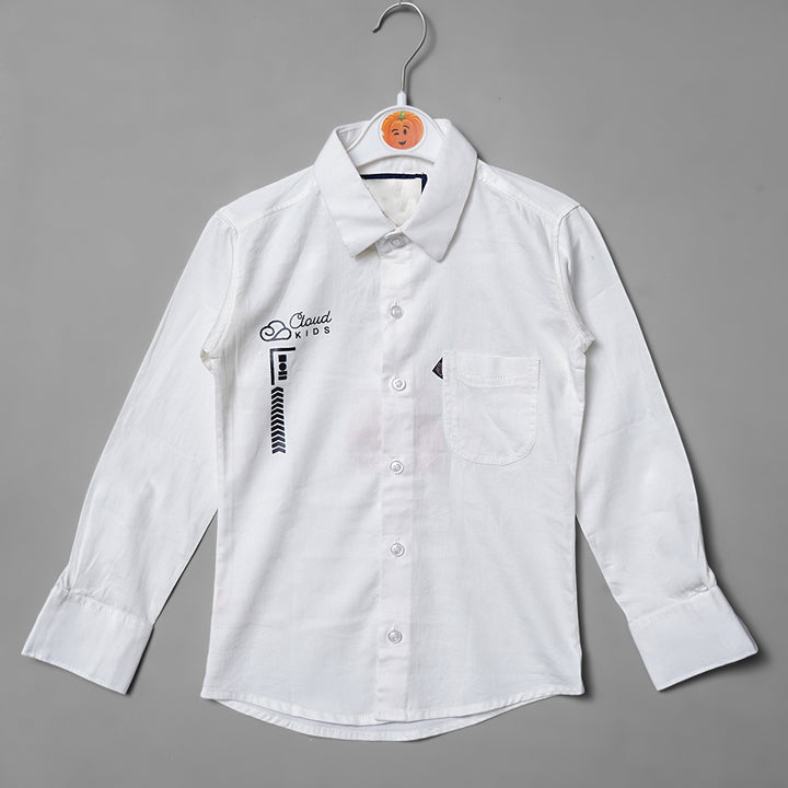 Full Sleeve Casual Wear Shirts for Boys Variant Front View