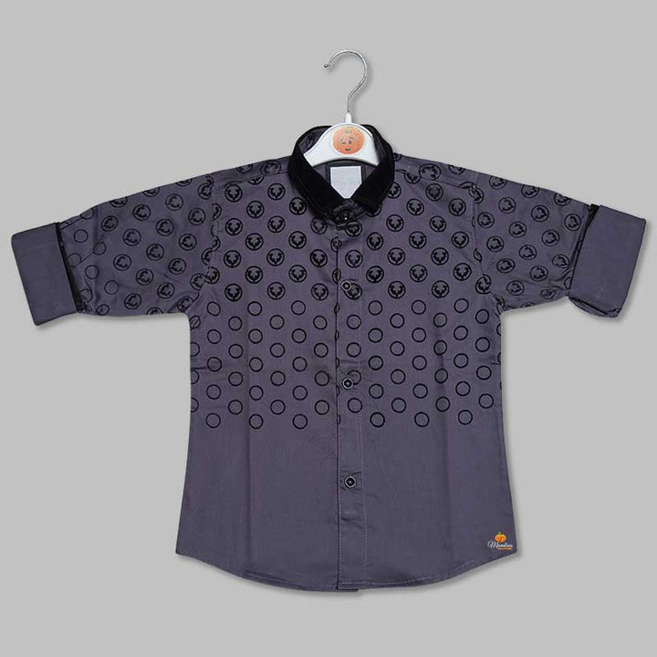 Shirt For Boys And Kids With Soft FabricGREY