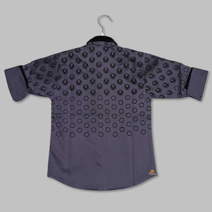 Shirt For Boys And Kids With Soft FabricGREY